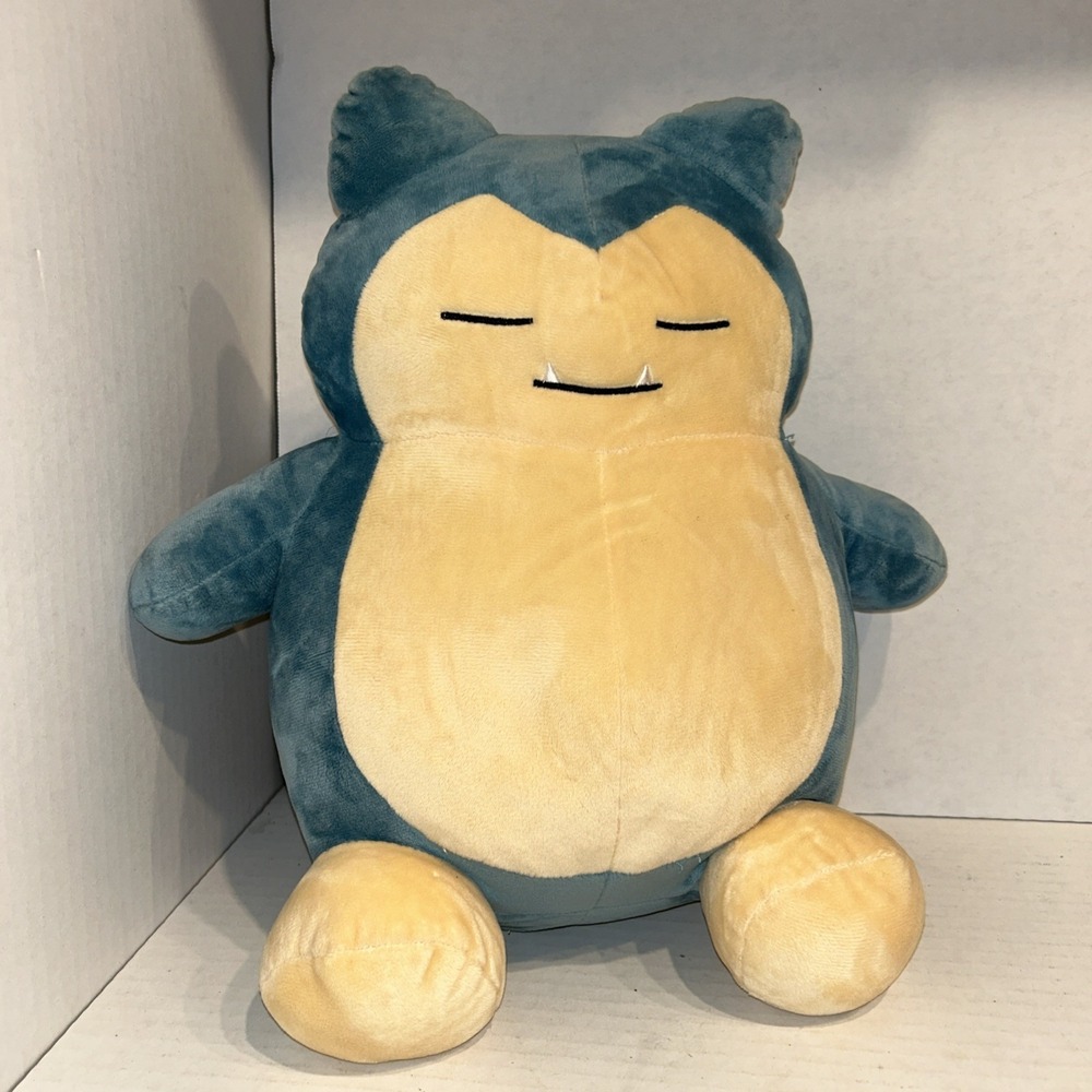 Plush Pokemon Snorlax 15" Tall Japanese 2014 Stuffed Animal Nintendo